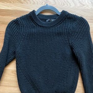 Black Ann Taylor petite sweater